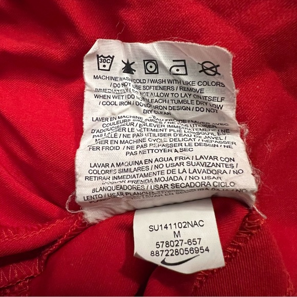 Nike Authentic U.S. Men's Soccer Stadium Red Shorts M 578027-657 - Picture 5 of 5